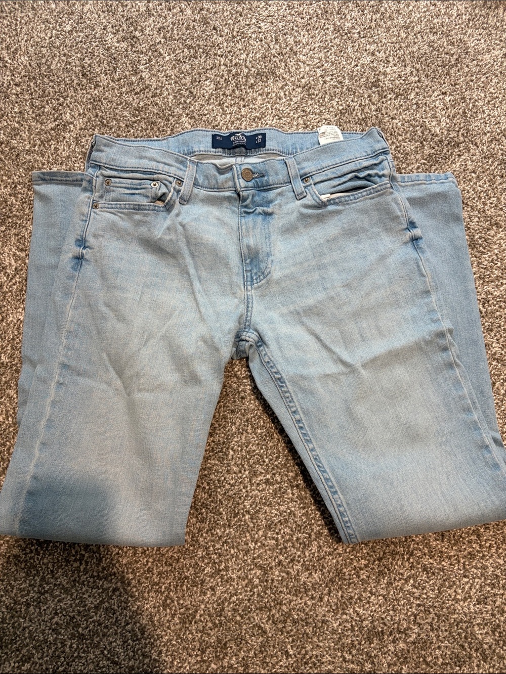 Light Wash Men’s Hollister Jeans